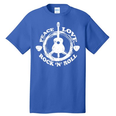 Peace Love Rock 'N' Roll Tall T-Shirt