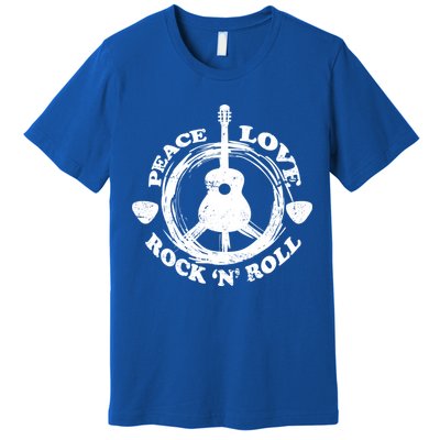 Peace Love Rock 'N' Roll Premium T-Shirt
