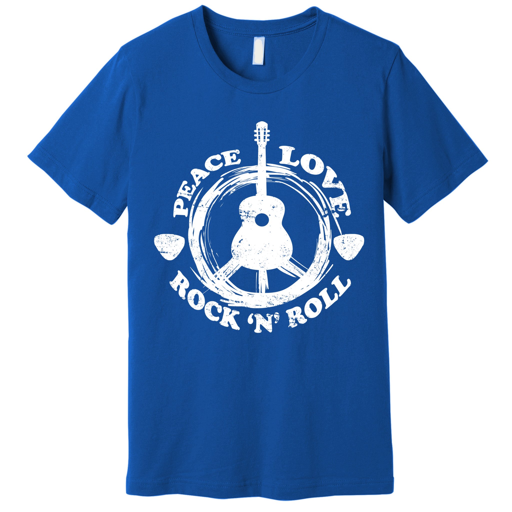 Peace Love Rock 'N' Roll Premium T-Shirt