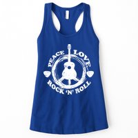Peace Love Rock 'N' Roll Womens Tank Top