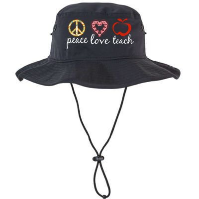 Peace Love Teach Bucket Hat