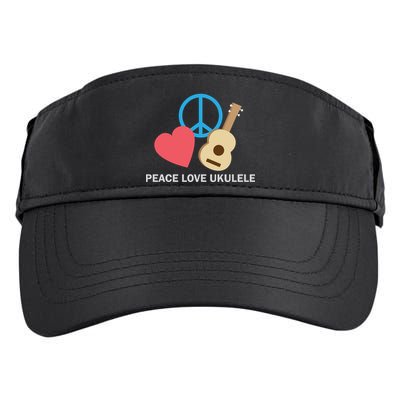 Peace Love Ukulele Adult Drive Performance Visor