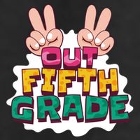 Peace Out Fifth Grade 11oz C Handle Ceramic Mug