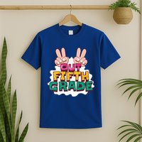 Peace Out Fifth Grade T-Shirt