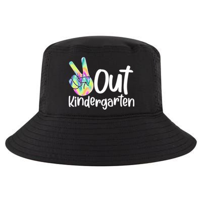 Peace Out Kindergarten Cool Comfort Performance Bucket Hat