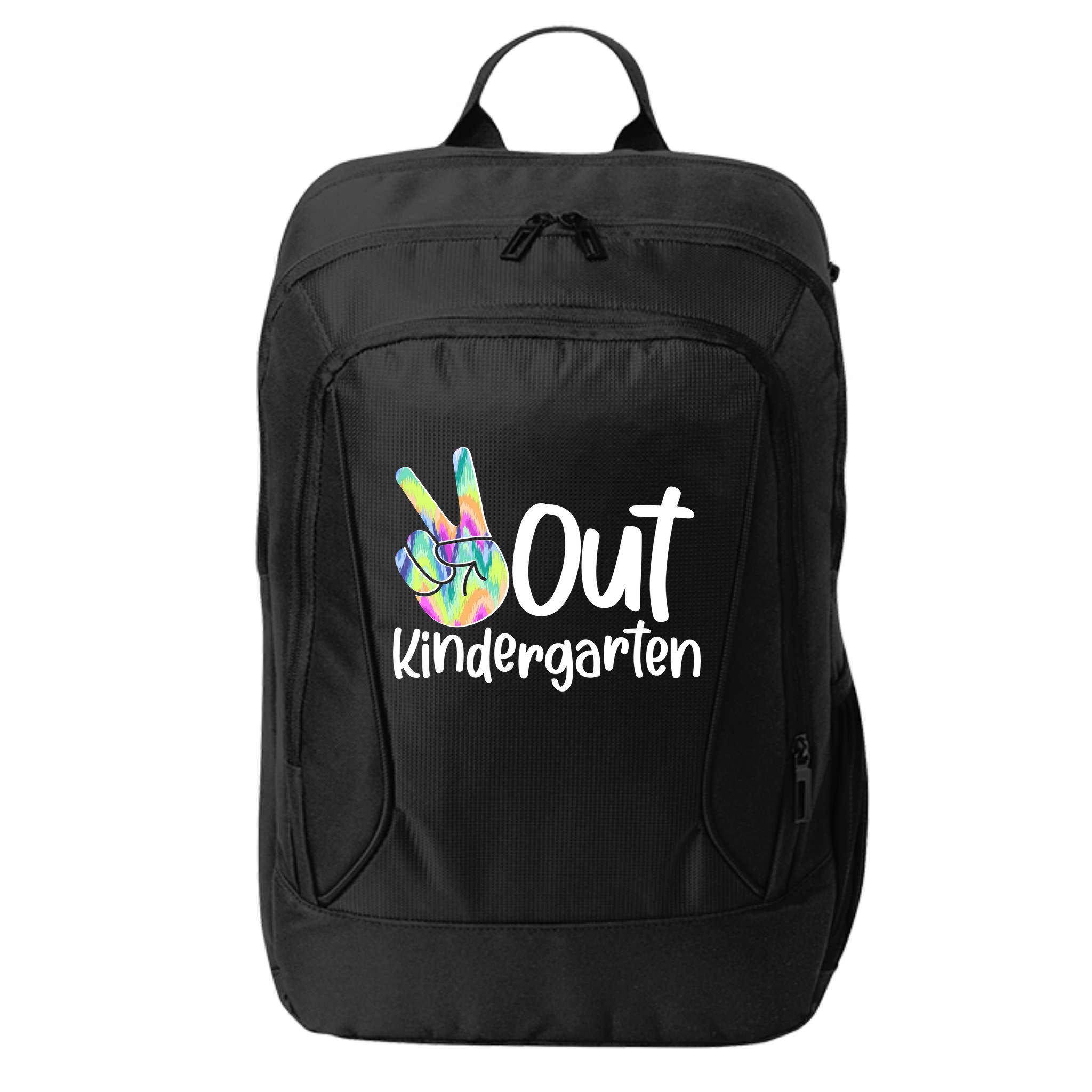 Peace Out Kindergarten City Backpack