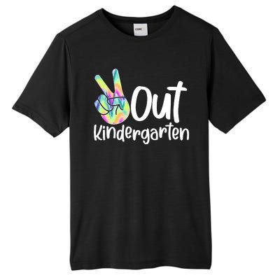 Peace Out Kindergarten Tall Fusion ChromaSoft Performance T-Shirt