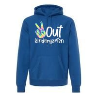 Peace Out Kindergarten Premium Hoodie