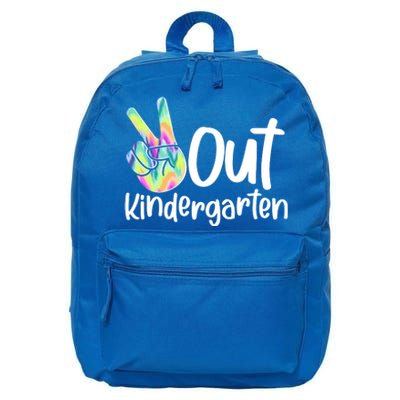 Peace Out Kindergarten 16 in Basic Backpack