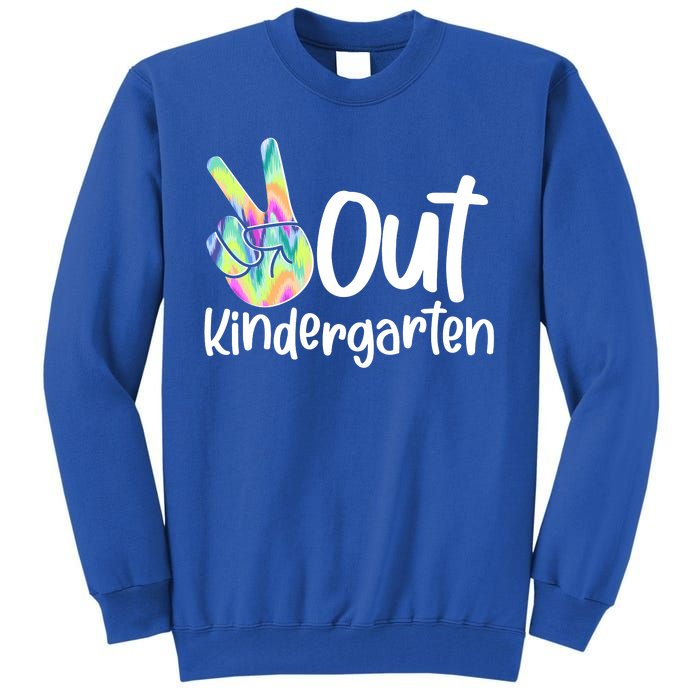 Peace Out Kindergarten Tall Sweatshirt