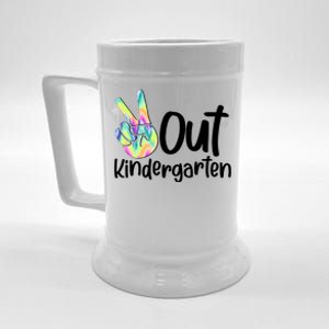 Peace Out Kindergarten Beer Stein