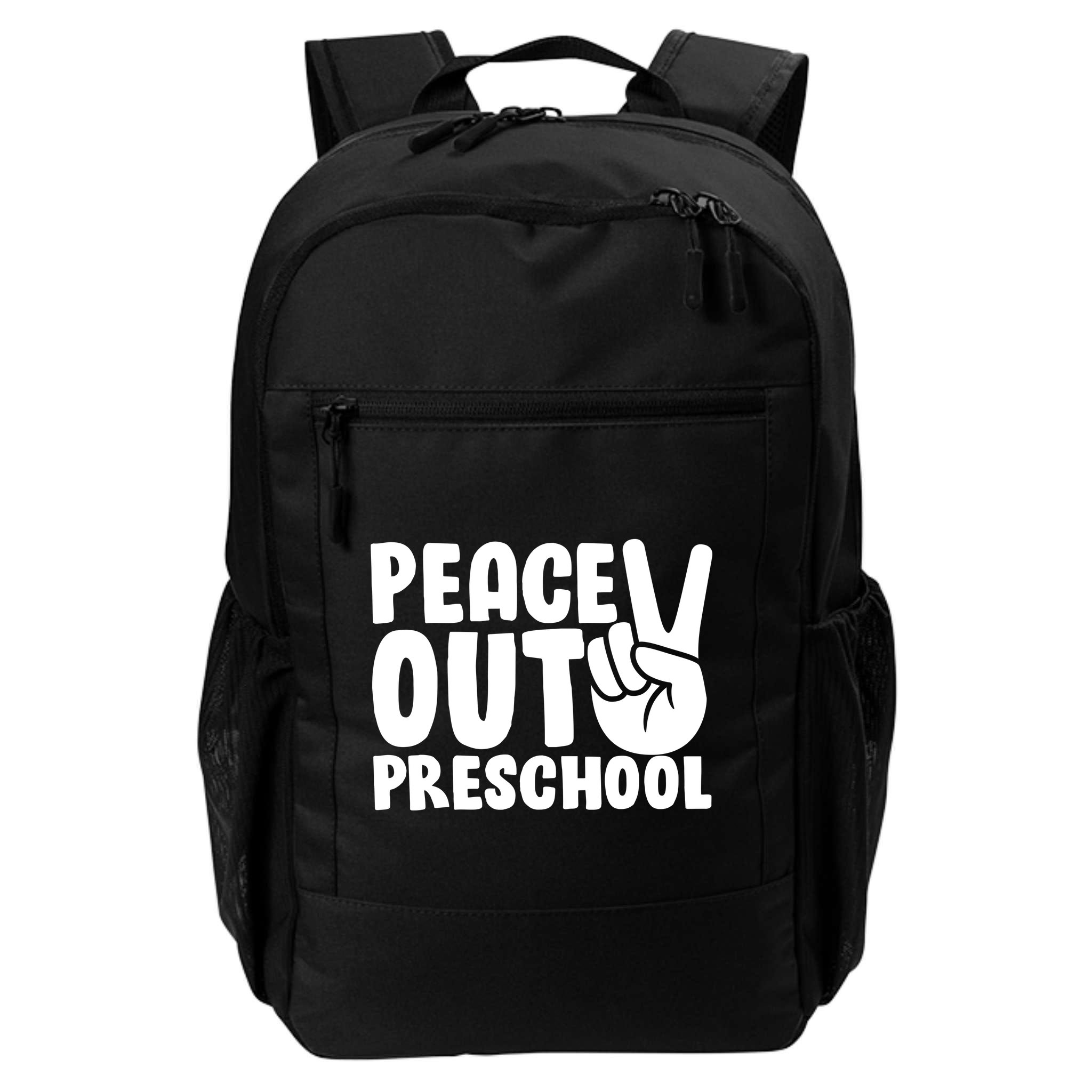 Peace Out Preschool Backpack