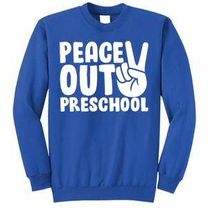 Peace Out Preschool Sweatshirt