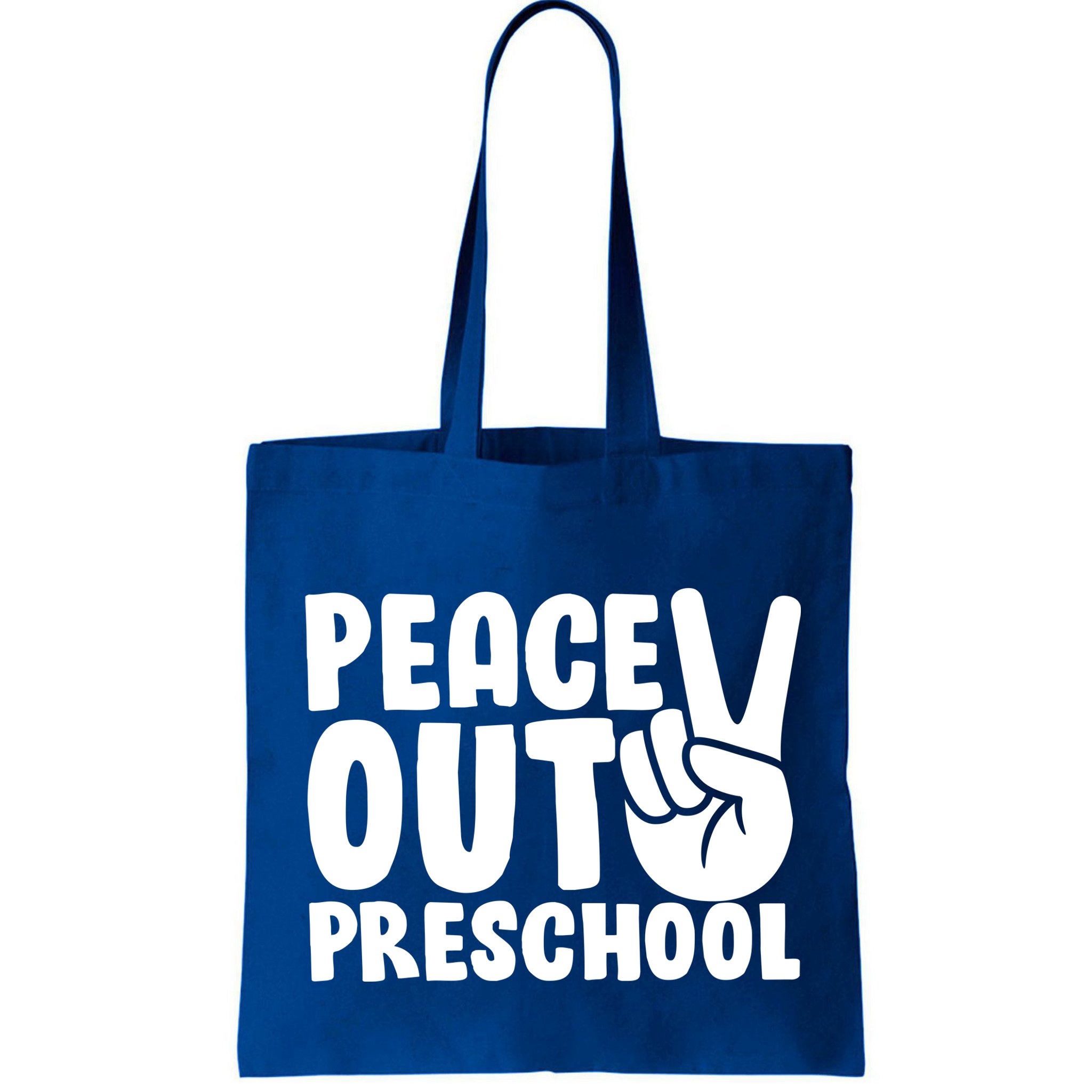 Peace Out Preschool Bag