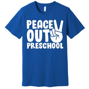 Peace Out Preschool Premium T-Shirt