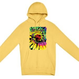 Peace Out Van Premium Pullover Hoodie