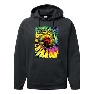 Peace Out Van Performance Fleece Hoodie