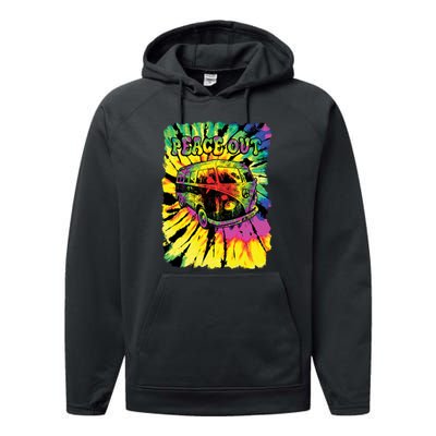 Peace Out Van Performance Fleece Hoodie