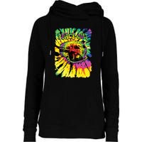 Peace Out Van Womens Funnel Neck Pullover Hood