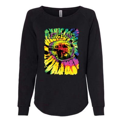 Peace Out Van Womens California Wash Sweatshirt