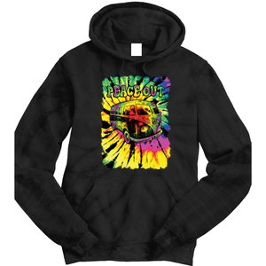 Peace Out Van Tie Dye Hoodie