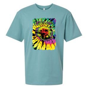 Peace Out Van Sueded Cloud Jersey T-Shirt