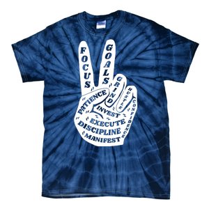 Peace Sign Inspirational Quote Tie-Dye T-Shirt