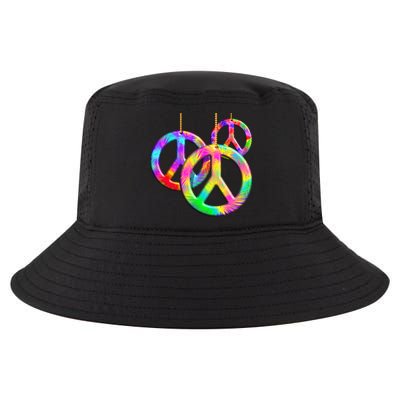 Peace Symbols Psychedelic Necklace Cool Comfort Performance Bucket Hat