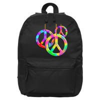 Peace Symbols Psychedelic Necklace 16 in Basic Backpack