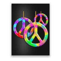 Peace Symbols Psychedelic Necklace Poster