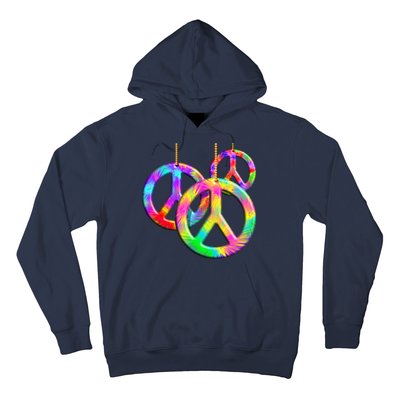 Peace Symbols Psychedelic Necklace Hoodie