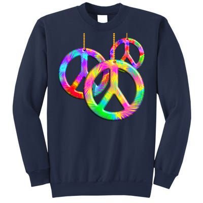 Peace Symbols Psychedelic Necklace Sweatshirt