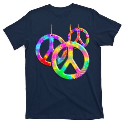 Peace Symbols Psychedelic Necklace T-Shirt