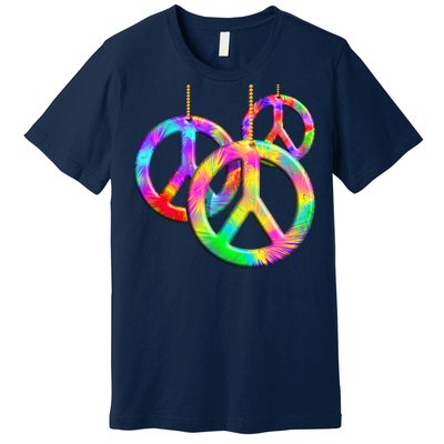 Peace Symbols Psychedelic Necklace Premium T-Shirt