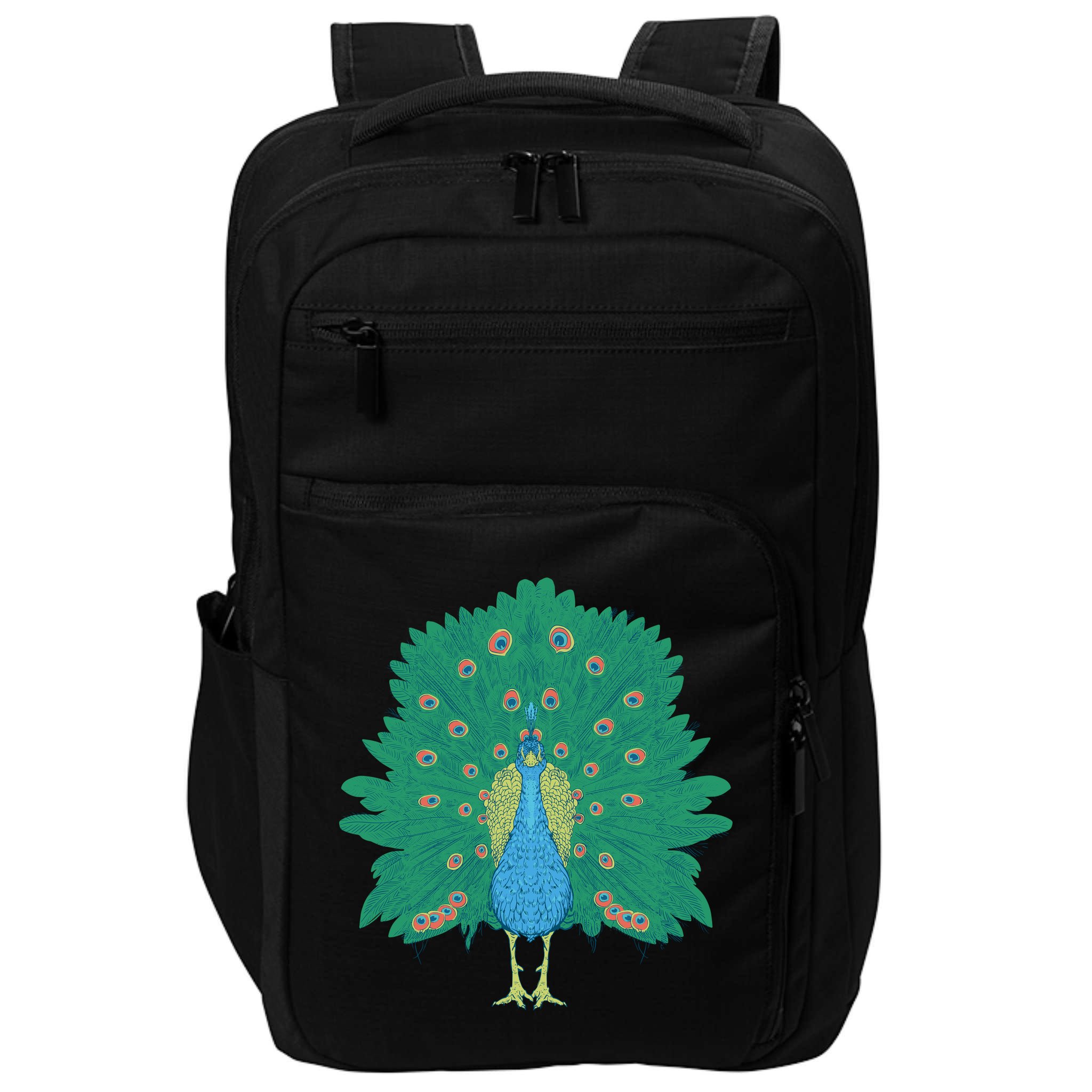 Peacock Bird Impact Tech Backpack