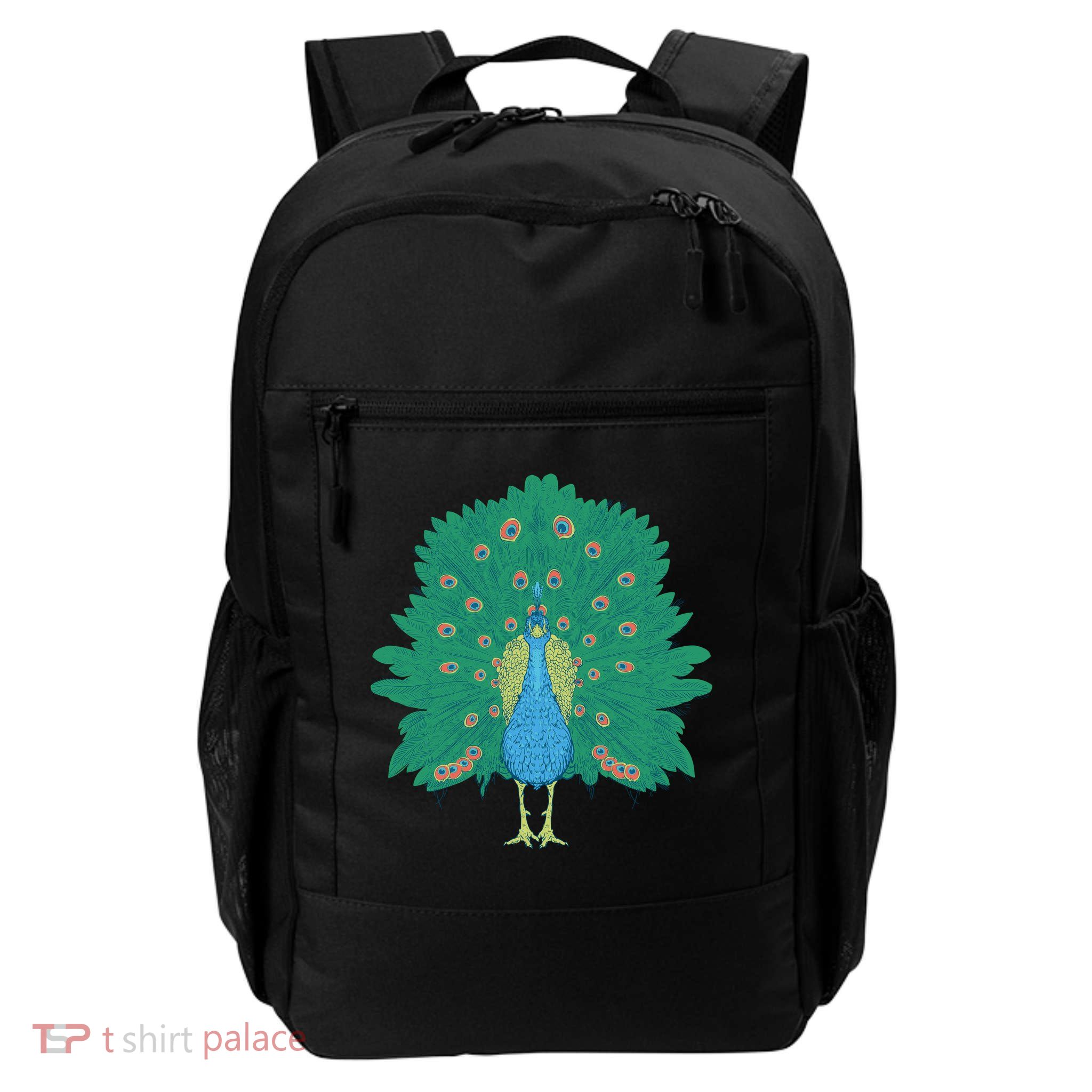 Peacock Bird Daily Commute Backpack