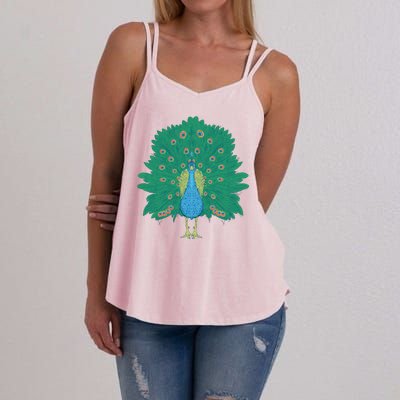 Peacock Bird Women's Strappy Tank