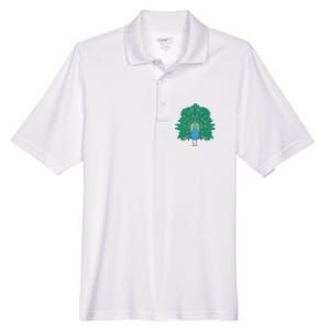 Peacock Bird Men's Origin Performance Pique Polo