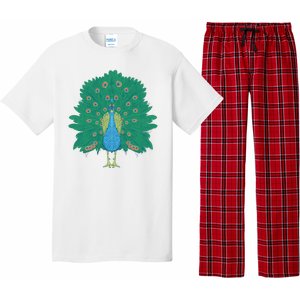 Peacock Bird Pajama Set