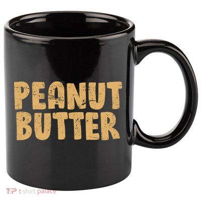 Peanut Butter Matching 11oz C Handle Ceramic Mug