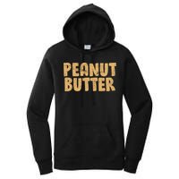 Peanut Butter Matching Women's Pullover Hoodie