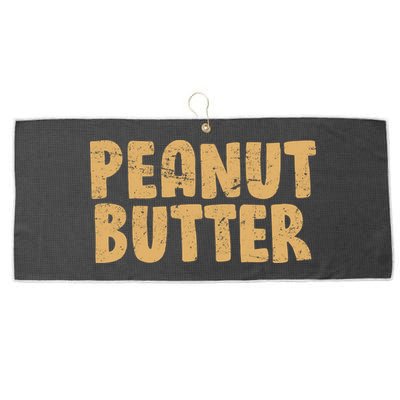 Peanut Butter Matching Large Microfiber Waffle Golf Towel