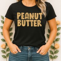 Peanut Butter Matching Womens T-Shirt