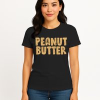 Peanut Butter Matching Womens T-Shirt