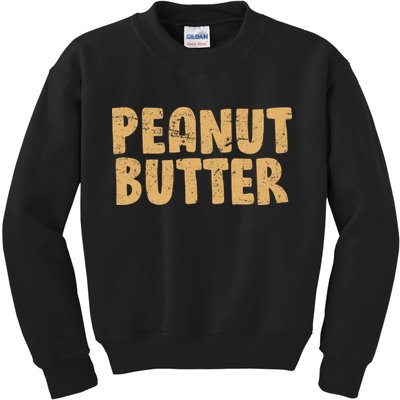 Peanut Butter Matching Kids Sweatshirt