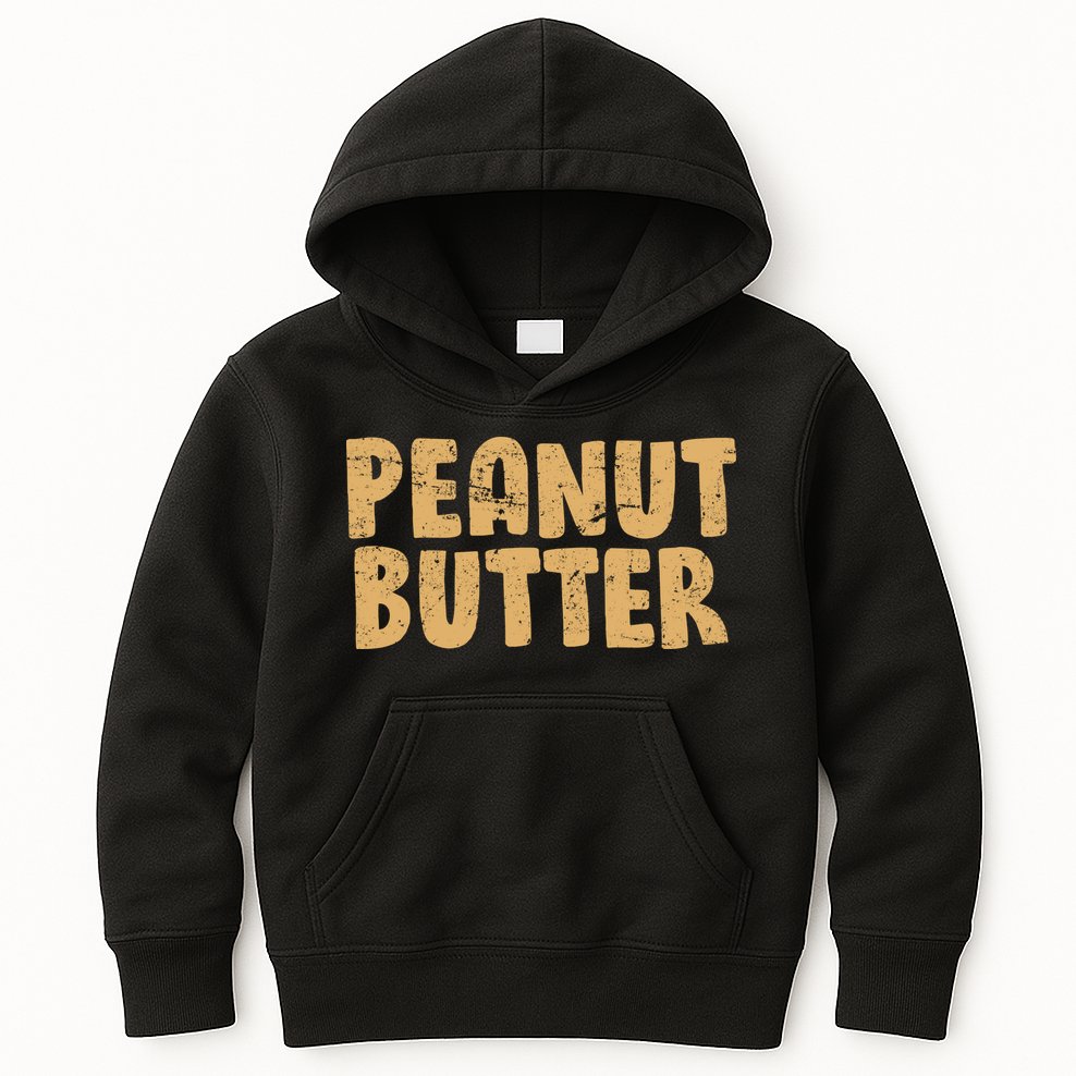 Peanut Butter Matching Kids Hoodie