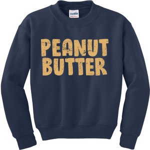 Peanut Butter Matching Kids Sweatshirt