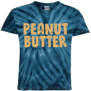 Peanut Butter Matching Kids Tie-Dye T-Shirt