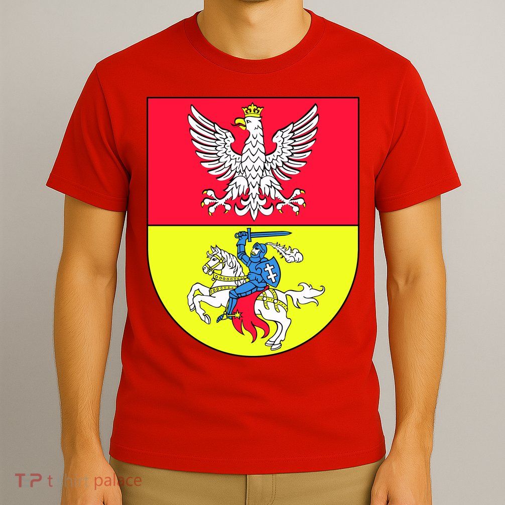 Polish Eagle Bialystok Coat Of Arms City T-Shirt