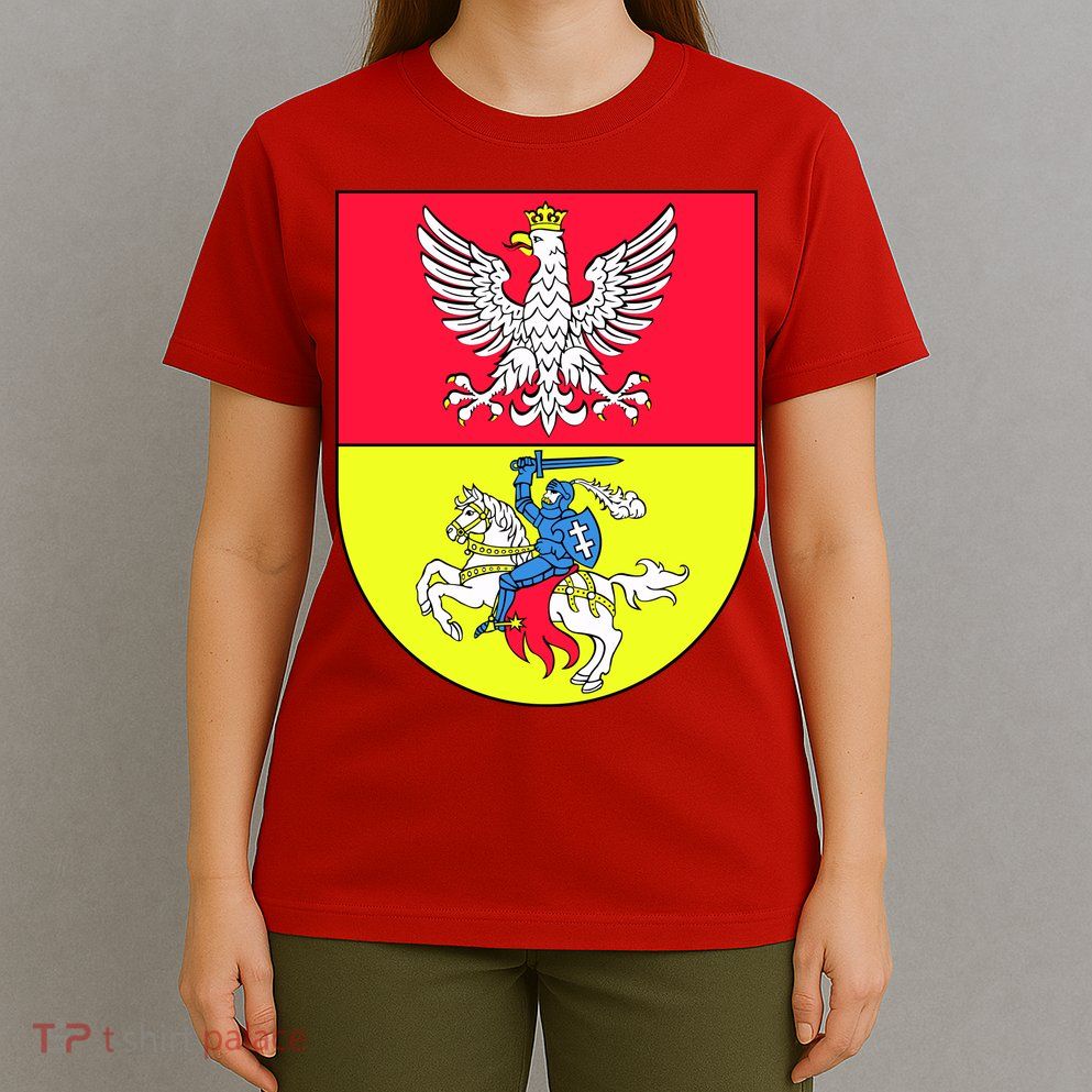 Polish Eagle Bialystok Coat Of Arms City T-Shirt
